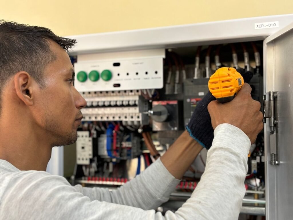 Avaliação de quadro elétrico antigo para substituição