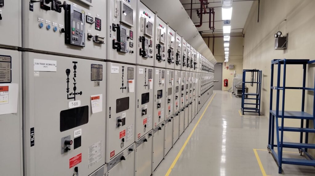 Eletricista testando quadro elétrico em atendimento residencial no Cambuci, São Paulo